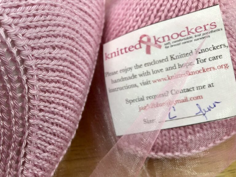 Spotlight on Charity – Comforting Cancer Survivors with Knitted Knockers